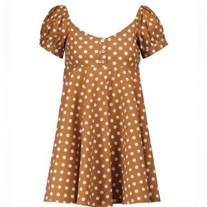 CAROLINE CONSTAS
Dina polka-dot minidress